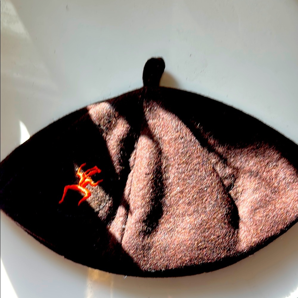 Vintage Wool Brown Girl Scouts Beret